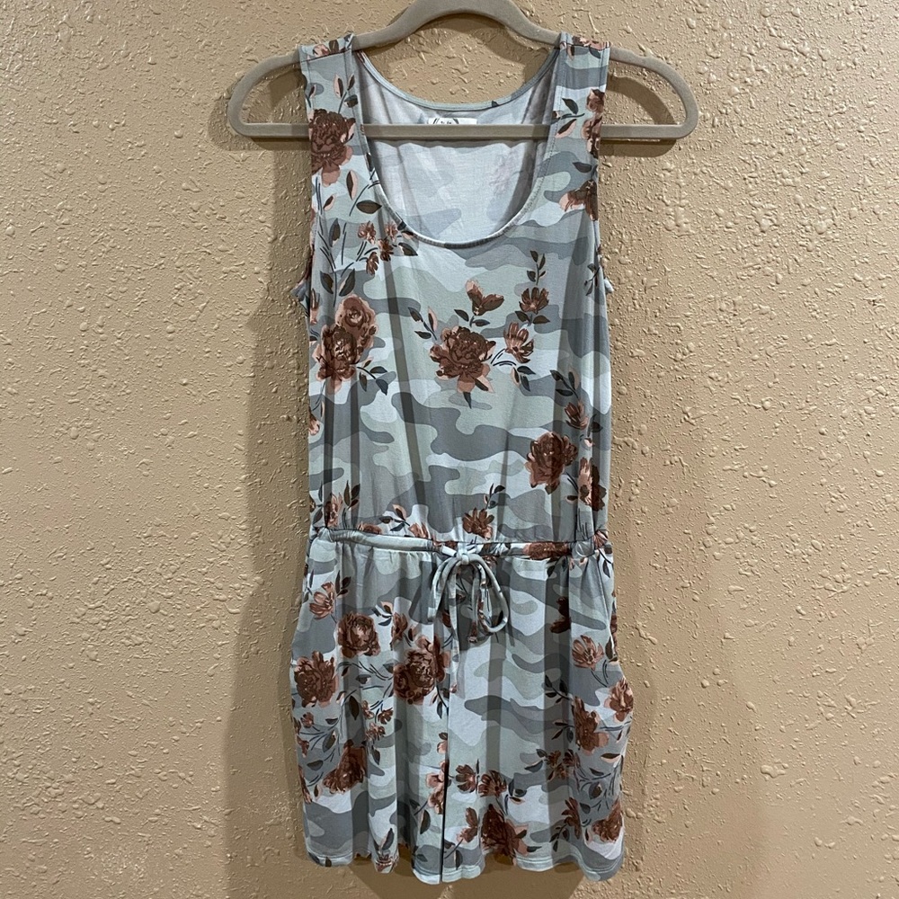 Maurices Floral Camo Romper